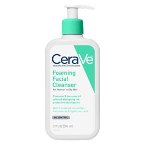 CeraVe Every day Foaming Facial Cleanser for Regular to Oily Pores and skin, 12 fl oz