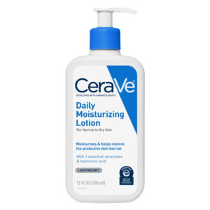 CeraVe Day by day Moisturizing Lotion for Face and Physique with Hyaluronic Acid, 12 oz – Preferrred for Regular to Dry Pores and skin