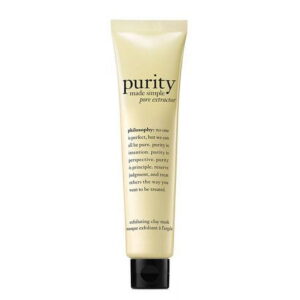 Philosophy Purity Made Easy Exfoliating Clay Masks for Pore Extraction, 2.5 Oz